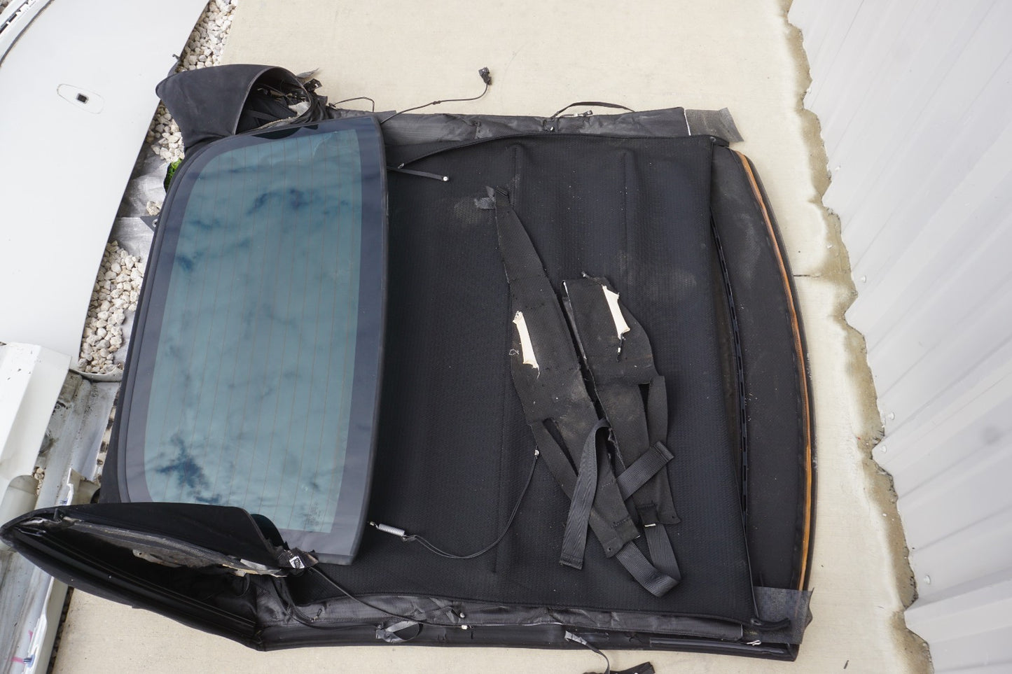 2010 - 2013 Mercedes W207 E550 E350 Convertible Soft Top Roof Cover Black OEM