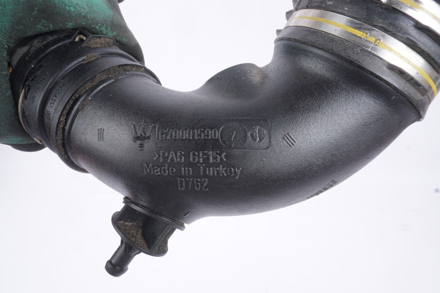 14-17 Maserati Ghibli 3.0L Air Cleaner Right Side Intake Hose Tube 670001590 OEM