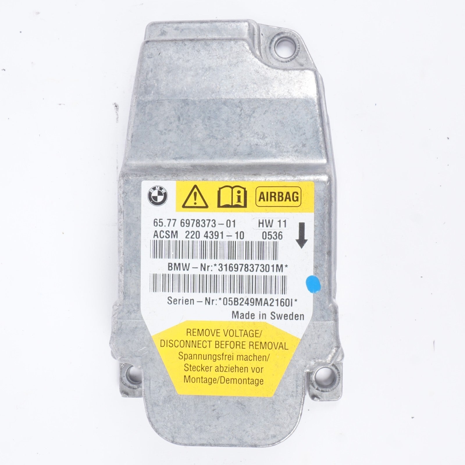 2006 - 2010  BMW 650i E63 E64 Control Module Computer 65776978373 OEM