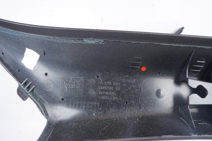 08-13 BMW E93 M3 Convertible Front A Pillars Black Original Pair 7129311 7129312