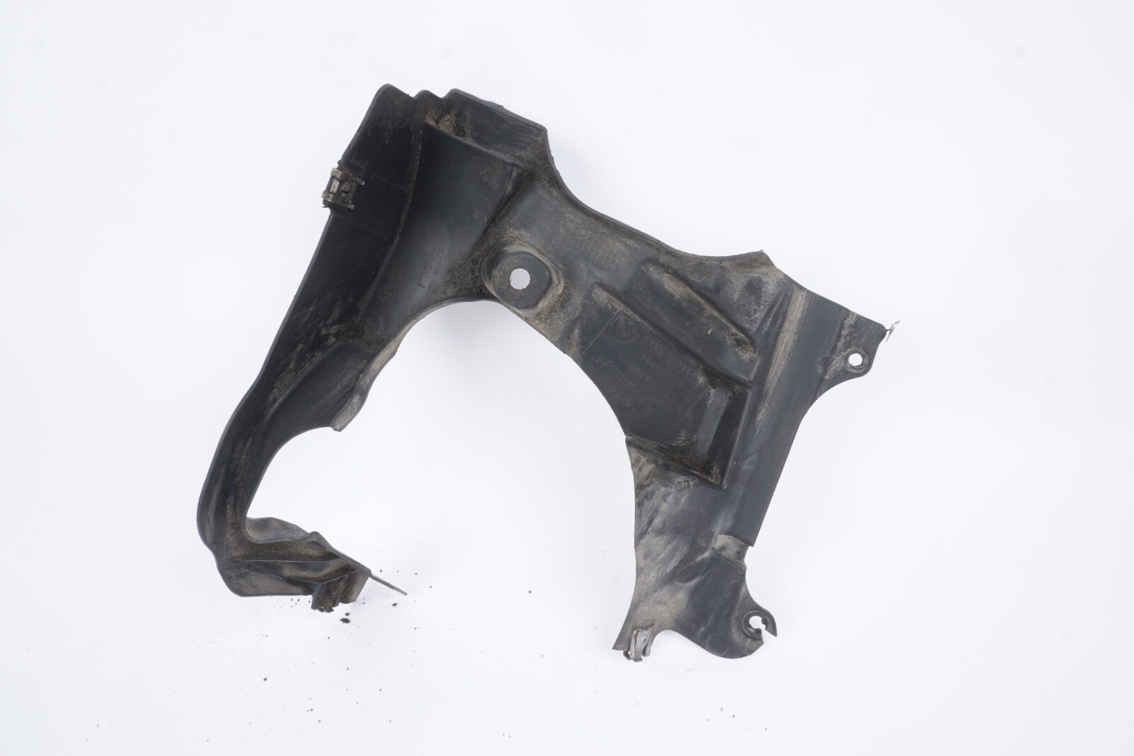 2009-2012 BMW F01 750LXi Front Left Side Steering Gear Rack Cover Shield OEM