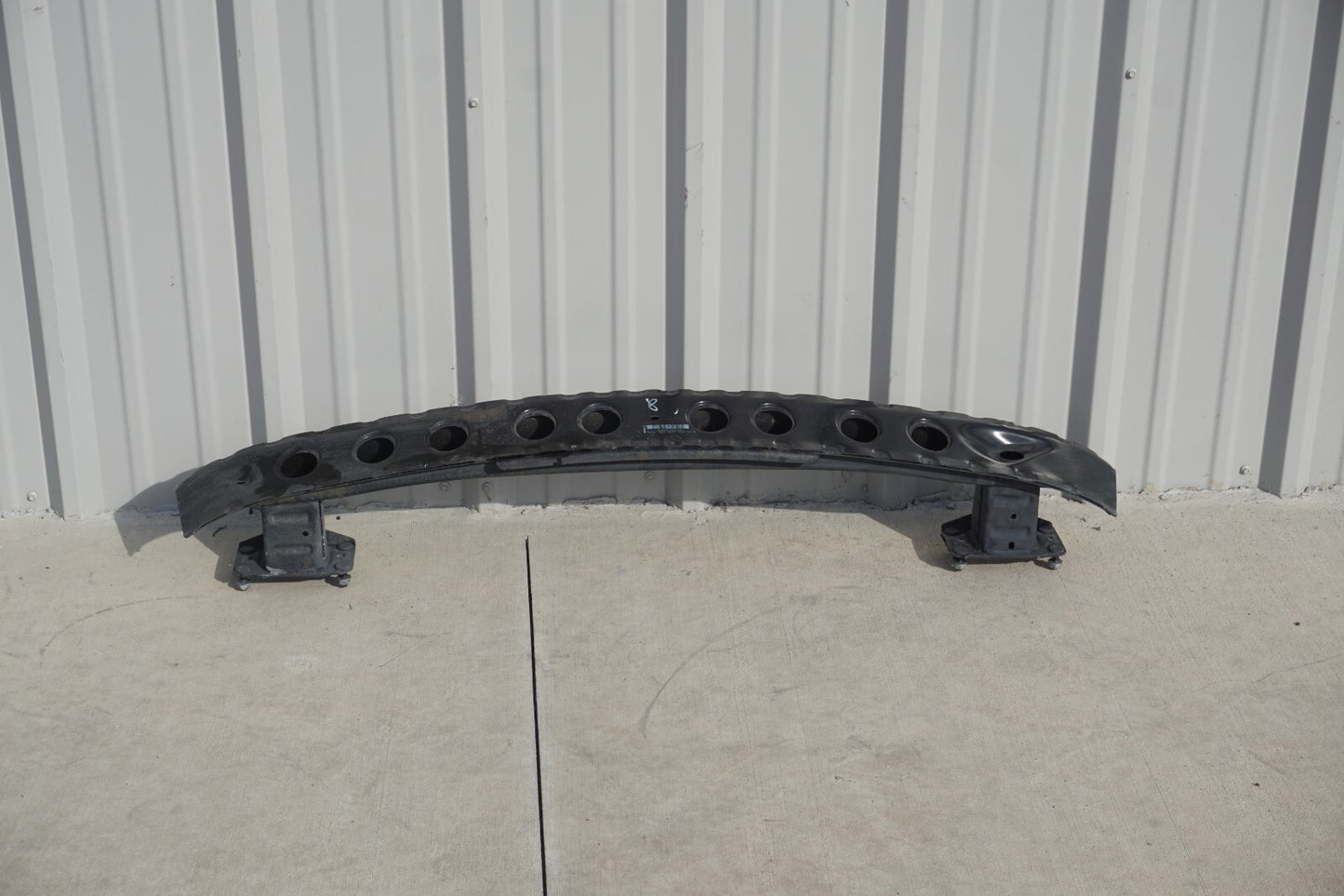 10-17 Mercedes W204 C250 E350 Rear Bumper Reinforcement Impact Crash Bar OEM