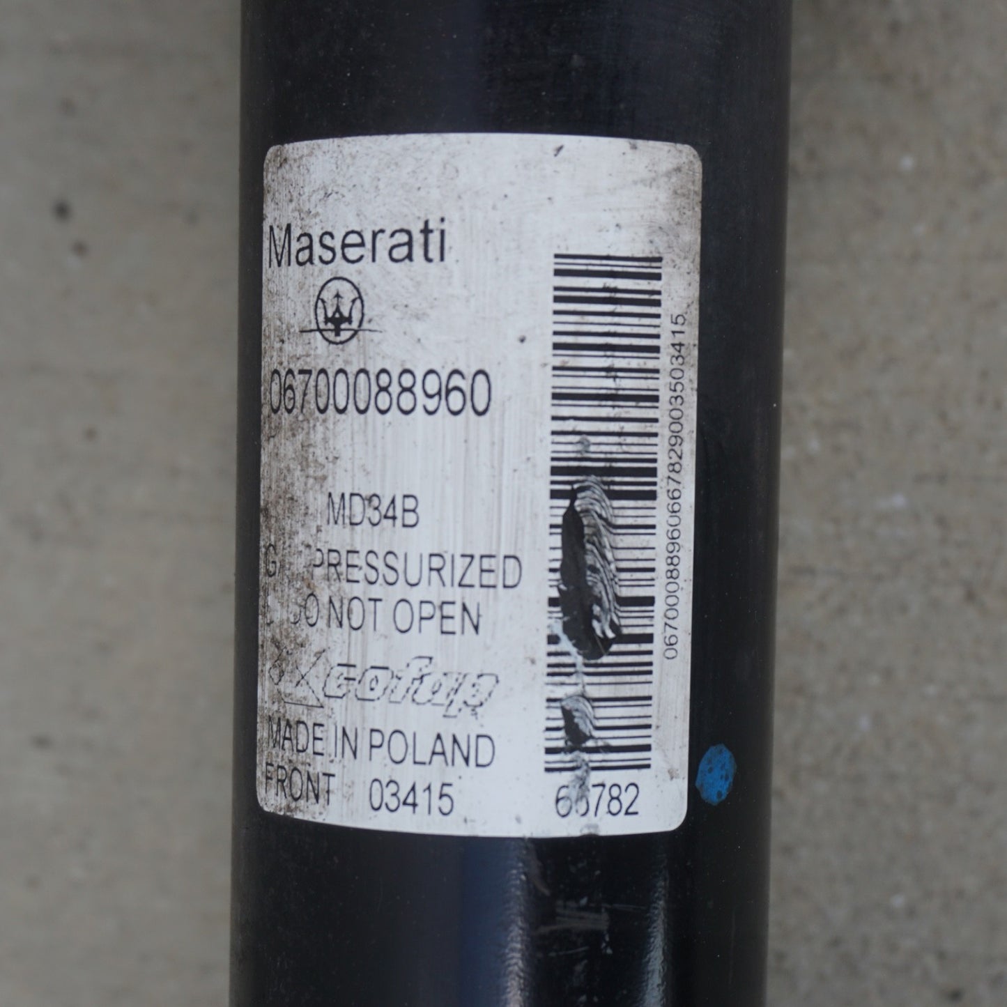 2014 - 2020 Maserati Ghibli Front Right Shock Absorber Spring Strut OEM