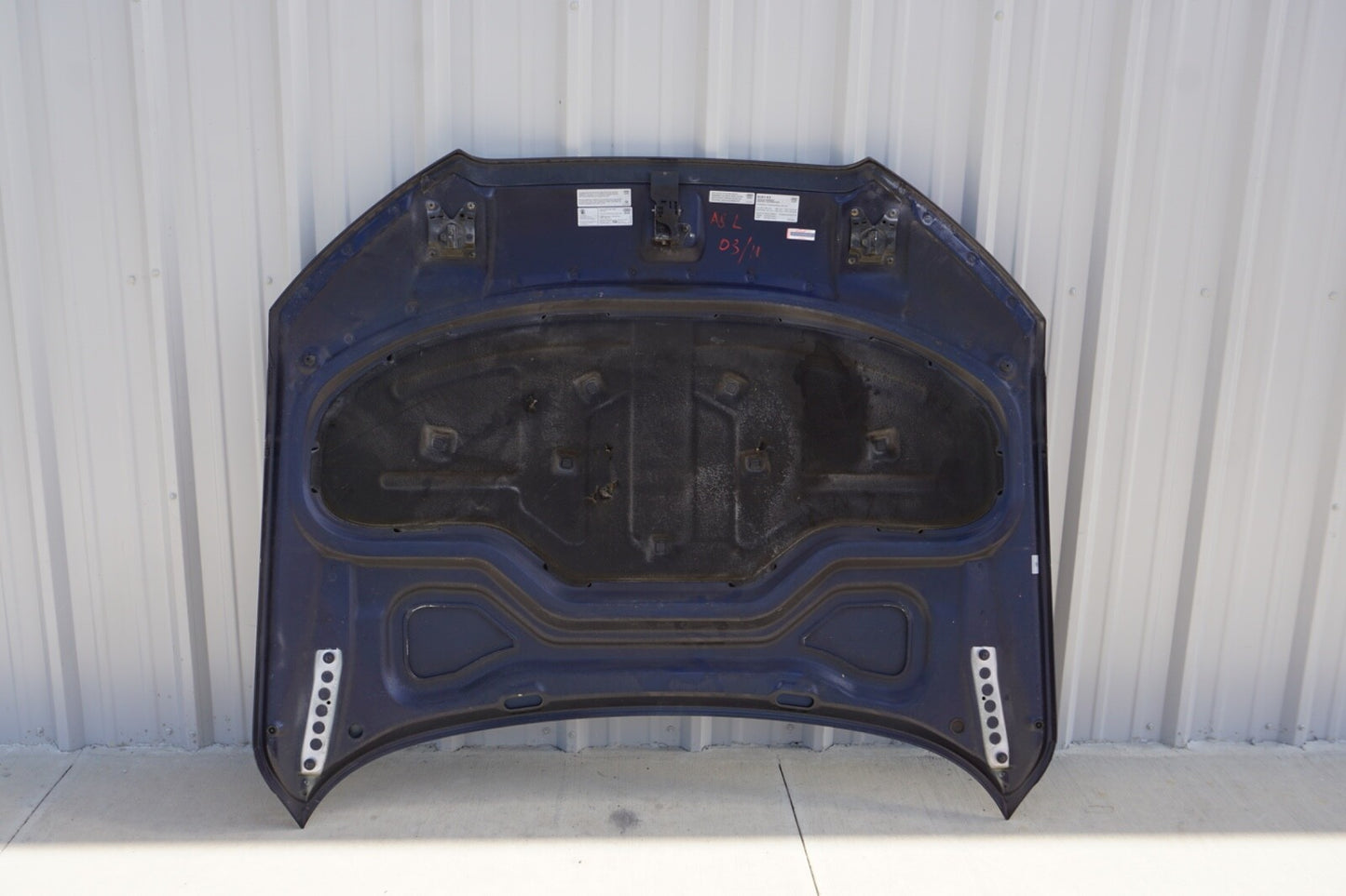 2011 - 2018 Audi A8 S8 Hood BLUE  OEM