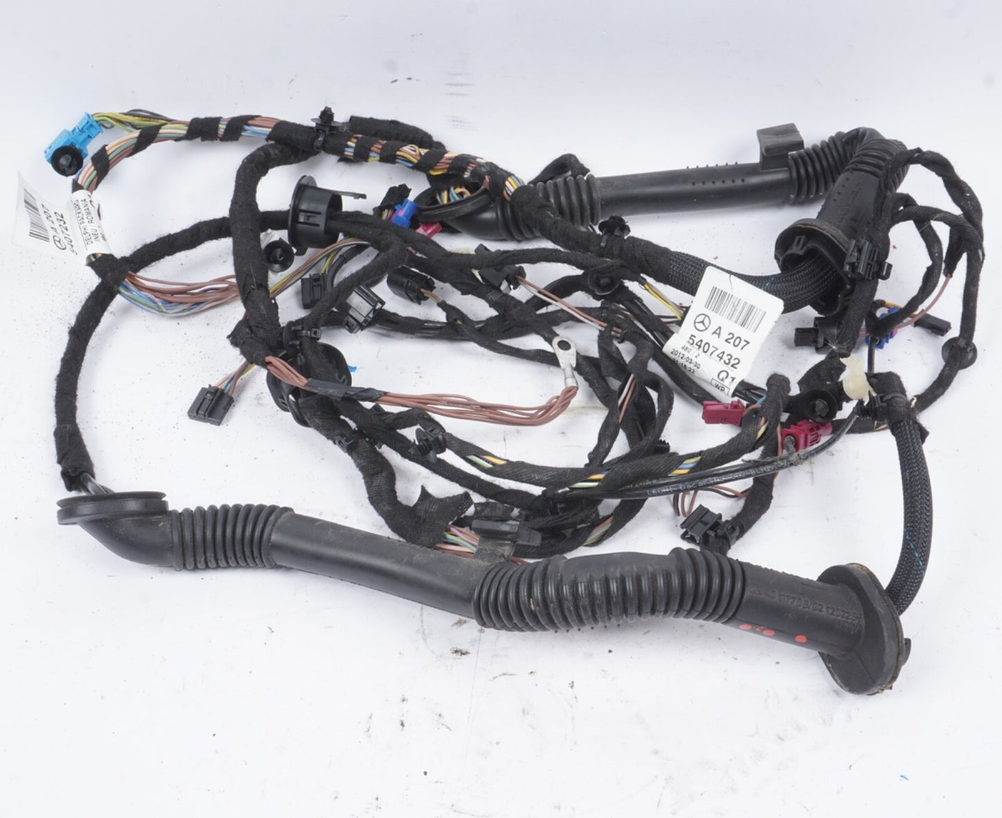 2012 2013 Mercedes E350 W207 Convertible trunk wiring harness Cabriolet