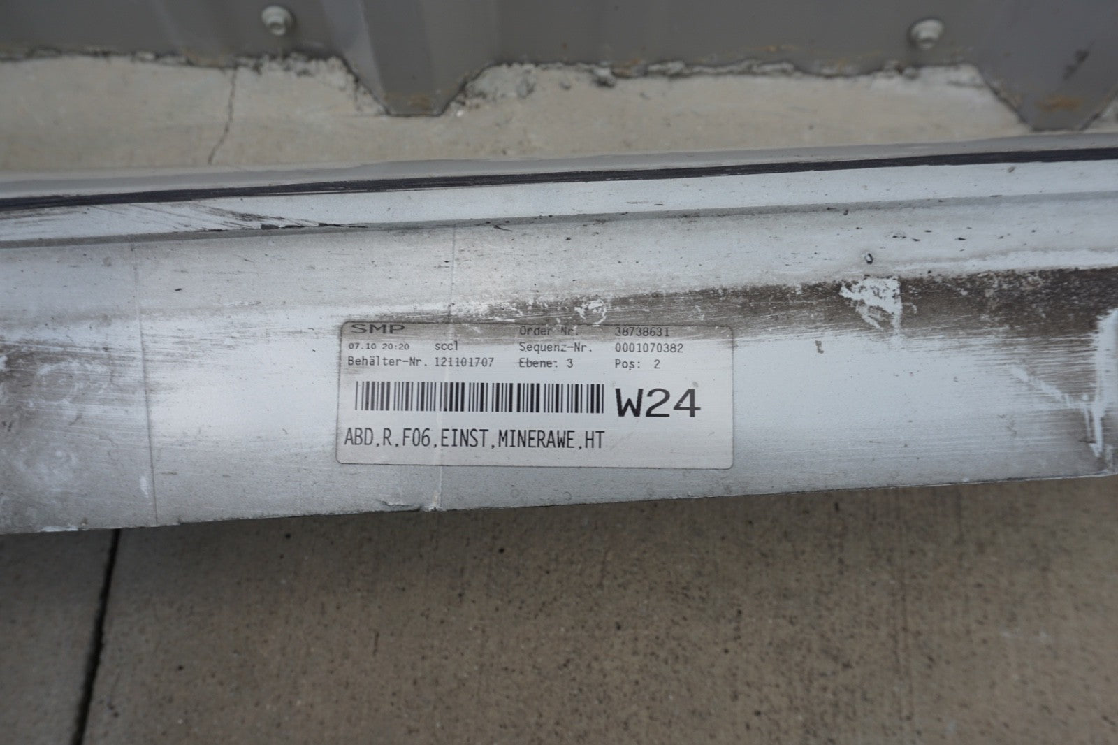 2014-2019 BMW 640I 650i GRAN COUPE - Right SIDE Skirt / Rocker Panel 7276346