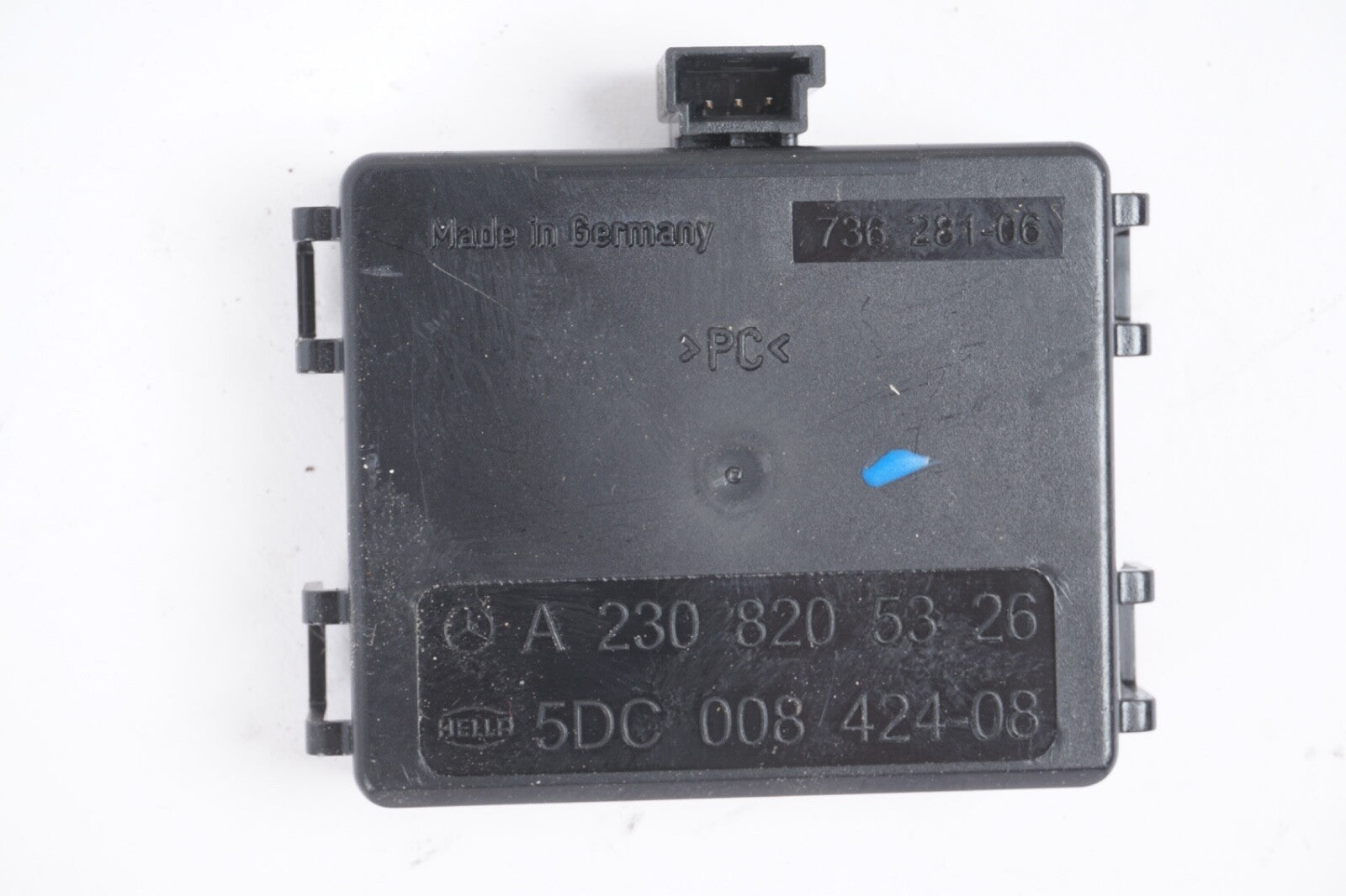 03-12 MERCEDES-BENZ R230 SL500 REAR VIEW MIRROR RAIN/HEADLIGHT SENSOR MODULE OEM
