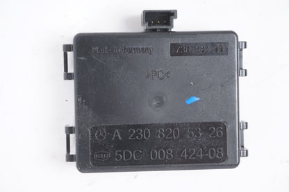 03-12 MERCEDES-BENZ R230 SL500 REAR VIEW MIRROR RAIN/HEADLIGHT SENSOR MODULE OEM