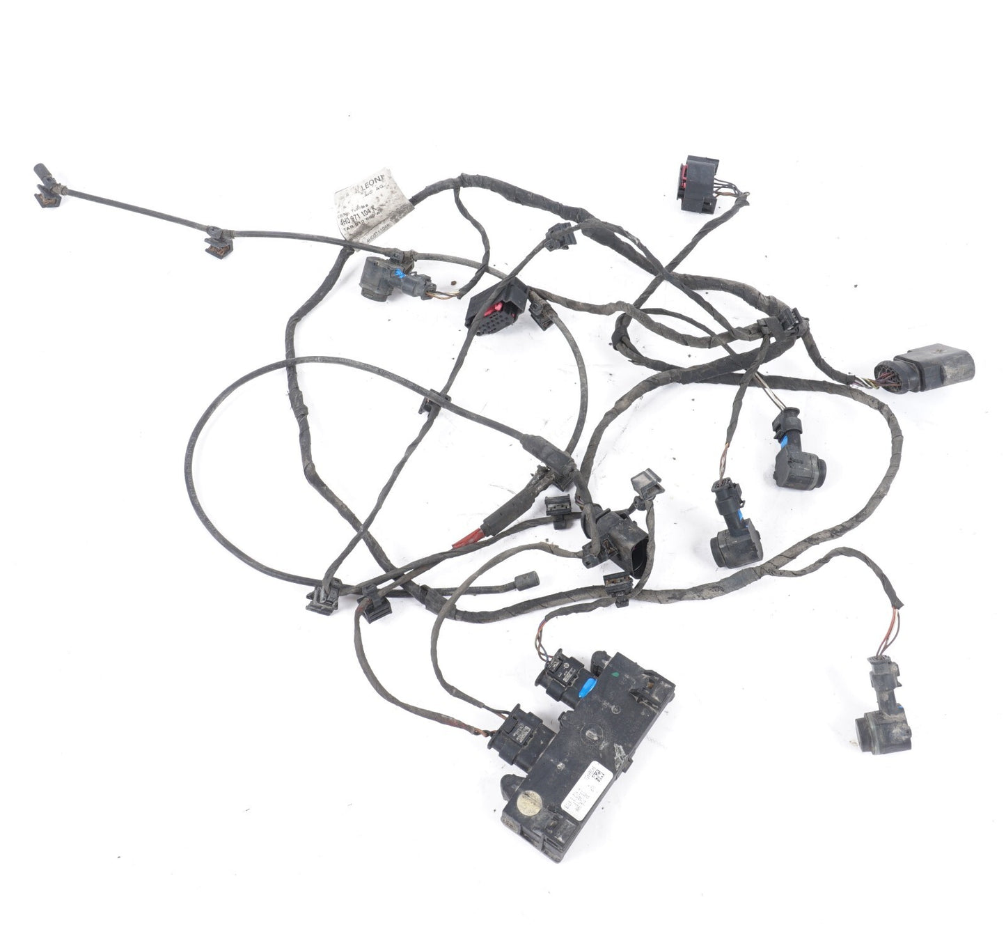 2011 - 2014 AUDI A8 REAR PARK ASSIST SESNSORS W/ WIRE HARNESS OEM