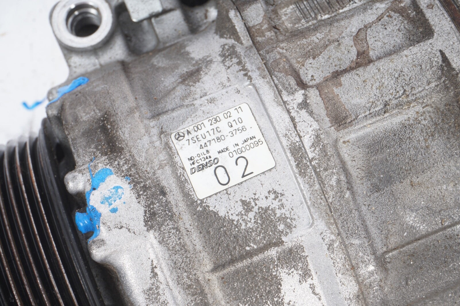 03-06 Mercedes R230 SL500 SL55 AC A/C Air Conditioning Compressor 0012300211 OEM