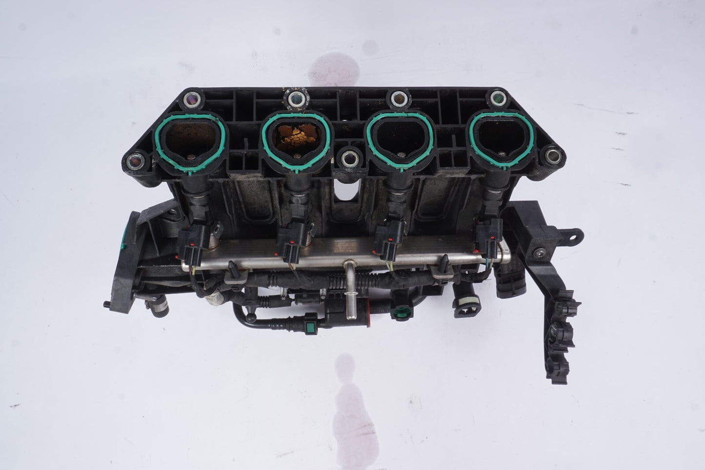 14 - 17 Fiat 500L 1.4l Intake Manifold w/ Fuel Injectors OEM 36k