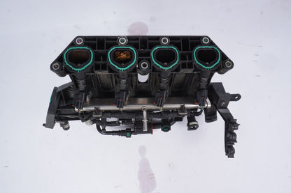 14 - 17 Fiat 500L 1.4l Intake Manifold w/ Fuel Injectors OEM 36k