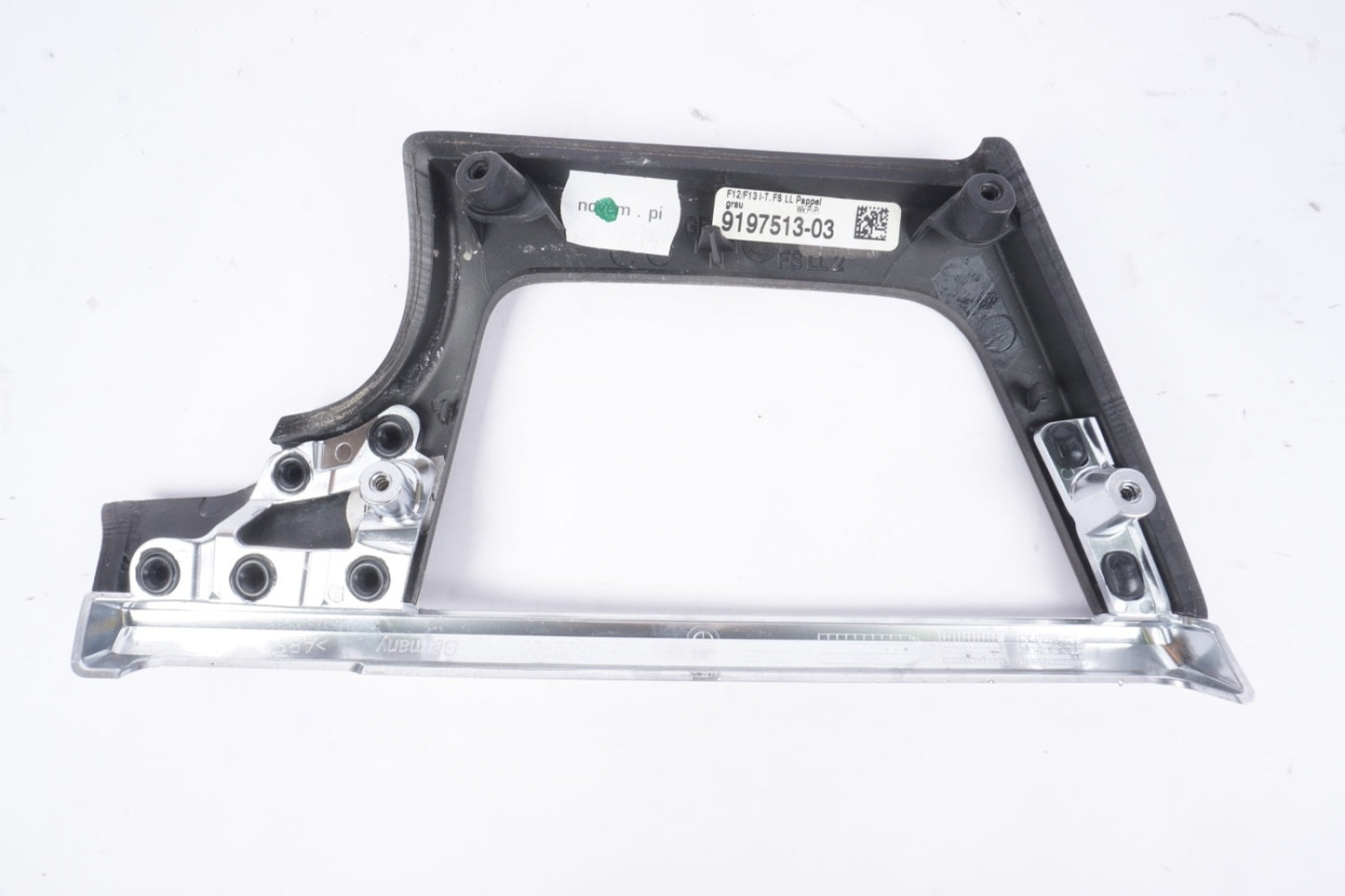 2012-18 BMW 640i 650i F12 DASHBOARD LEFT AC AIR VENT GRILLE BEZEL MOLDING OEM