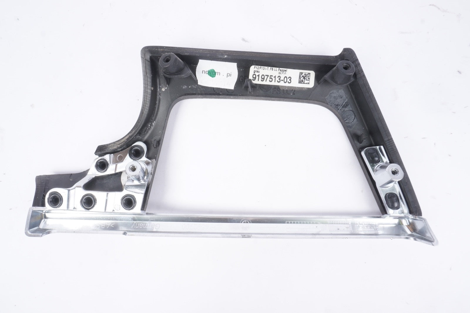 2012-18 BMW 640i 650i F12 DASHBOARD LEFT AC AIR VENT GRILLE BEZEL MOLDING OEM