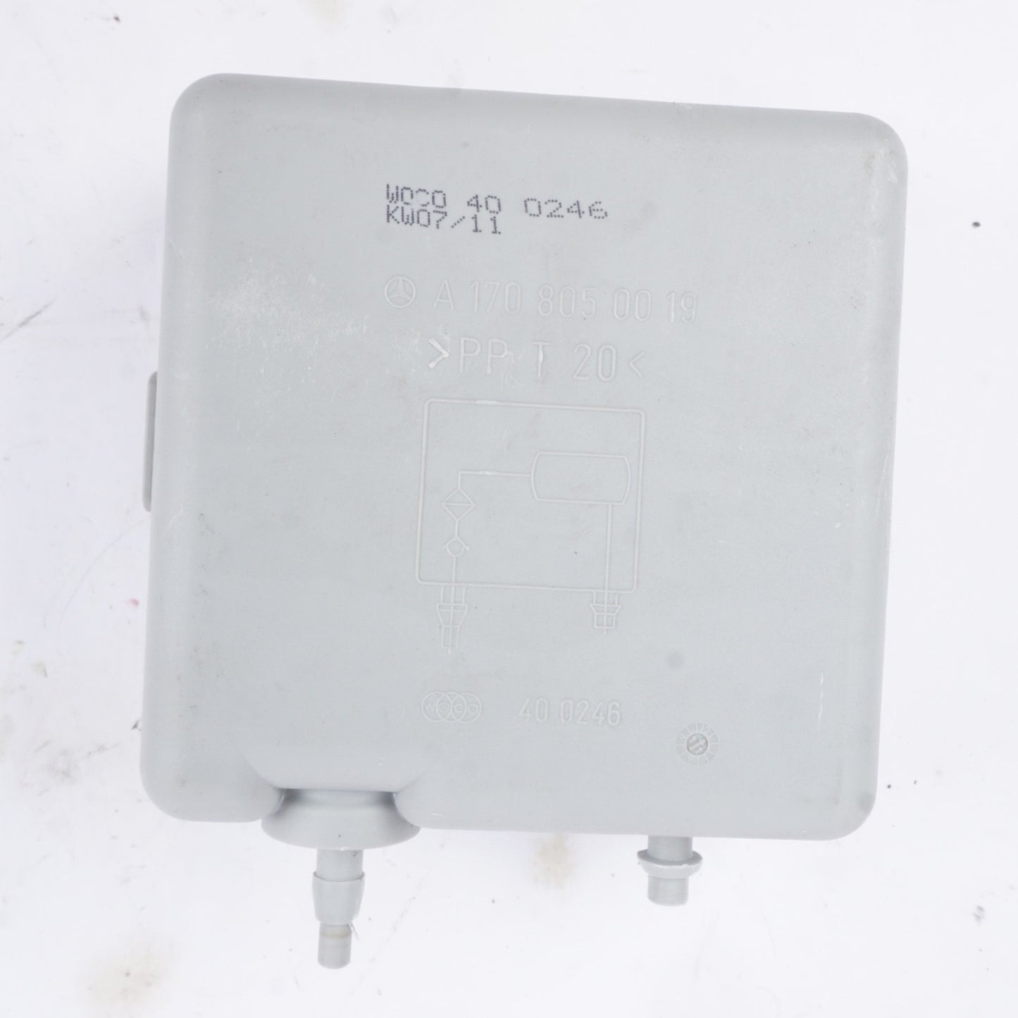 2012 - 2017 MERCEDES W222 S550 REAR TRUNK VACUUM TANK RESERVOIR OEM.