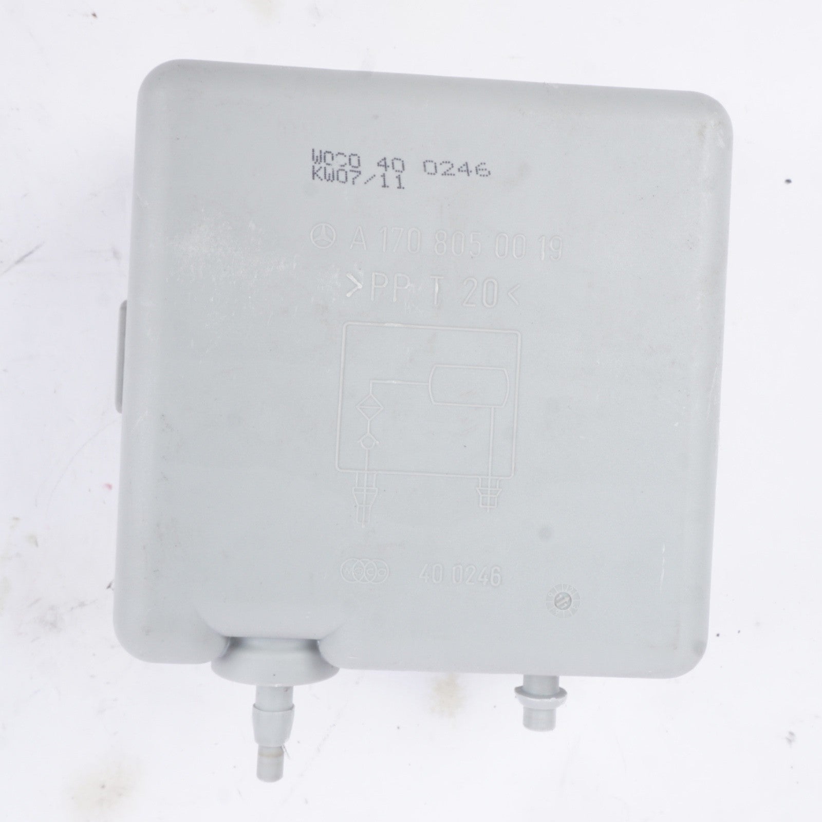 2012 - 2017 MERCEDES W222 S550 REAR TRUNK VACUUM TANK RESERVOIR OEM.