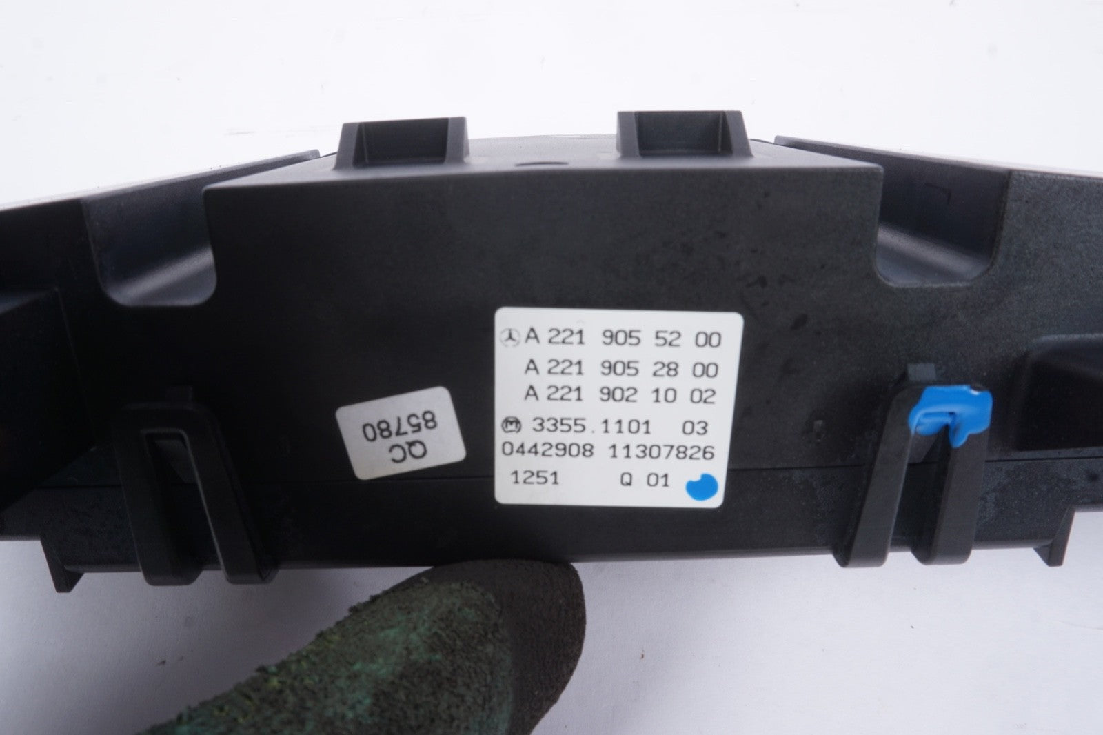 07-14 Mercedes W221 S550 S63 CL550 AC A/C Climate Control Switch Dual Zone OEM