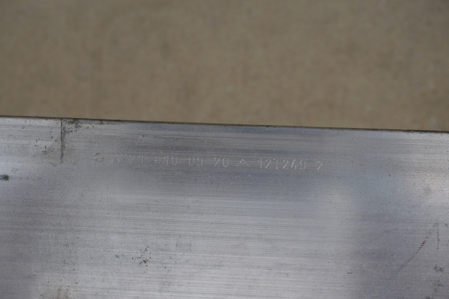 2007-2013 Mercedes W221 S400 S550 Rear Bumper Reinforcement Impact Bar Rebar OEM