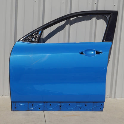 2018 - 2022 BMW X2 F39 OEM Left Front Door Shell Blue