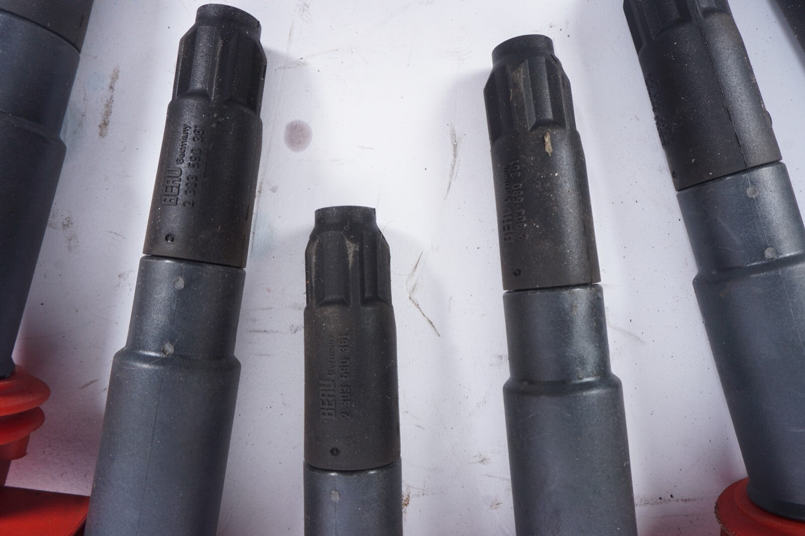 11-18 Porsche Cayenne 958 4.8l Ignition Coil BERU Set Of 8 OEM