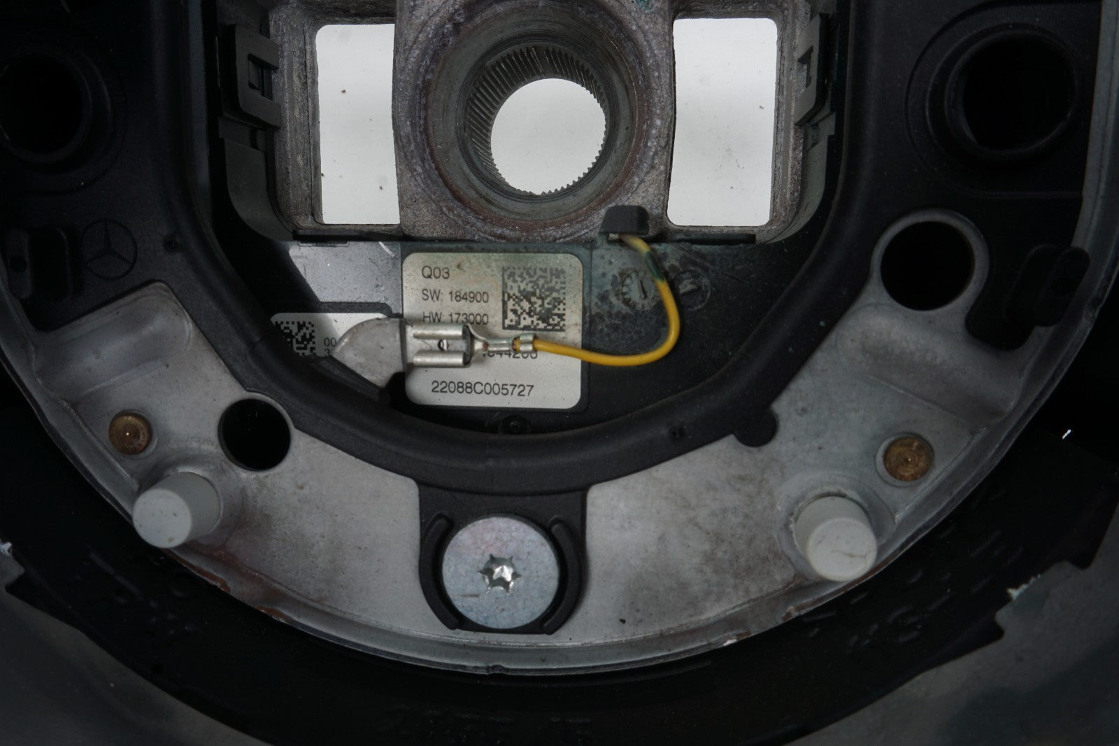 2022 - 2024 MERCEDES EQB350 X243 STEERING WHEEL W/ SWITCHES & SHIFT PADDLES OEM