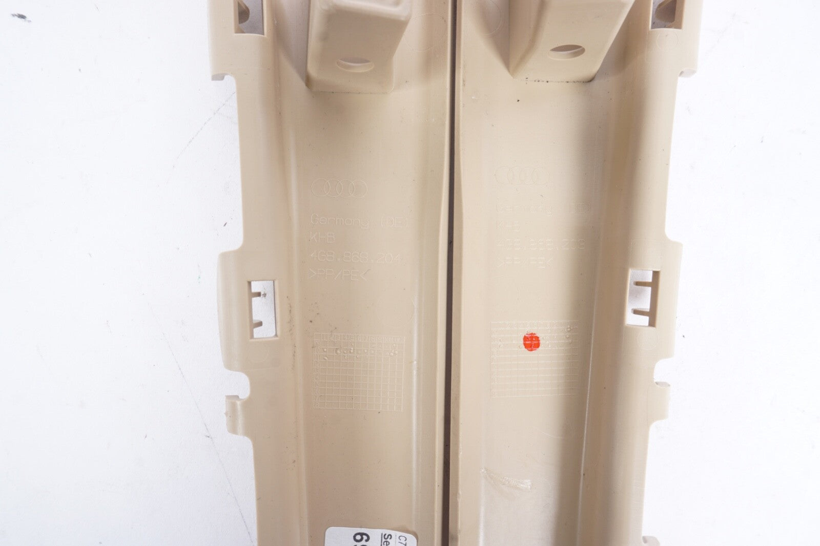 2012-2017 AUDI A7 FRONT LEFT RIGHT SIDE A PILLAR MIDDLE COVER TRIM PANEL OEM
