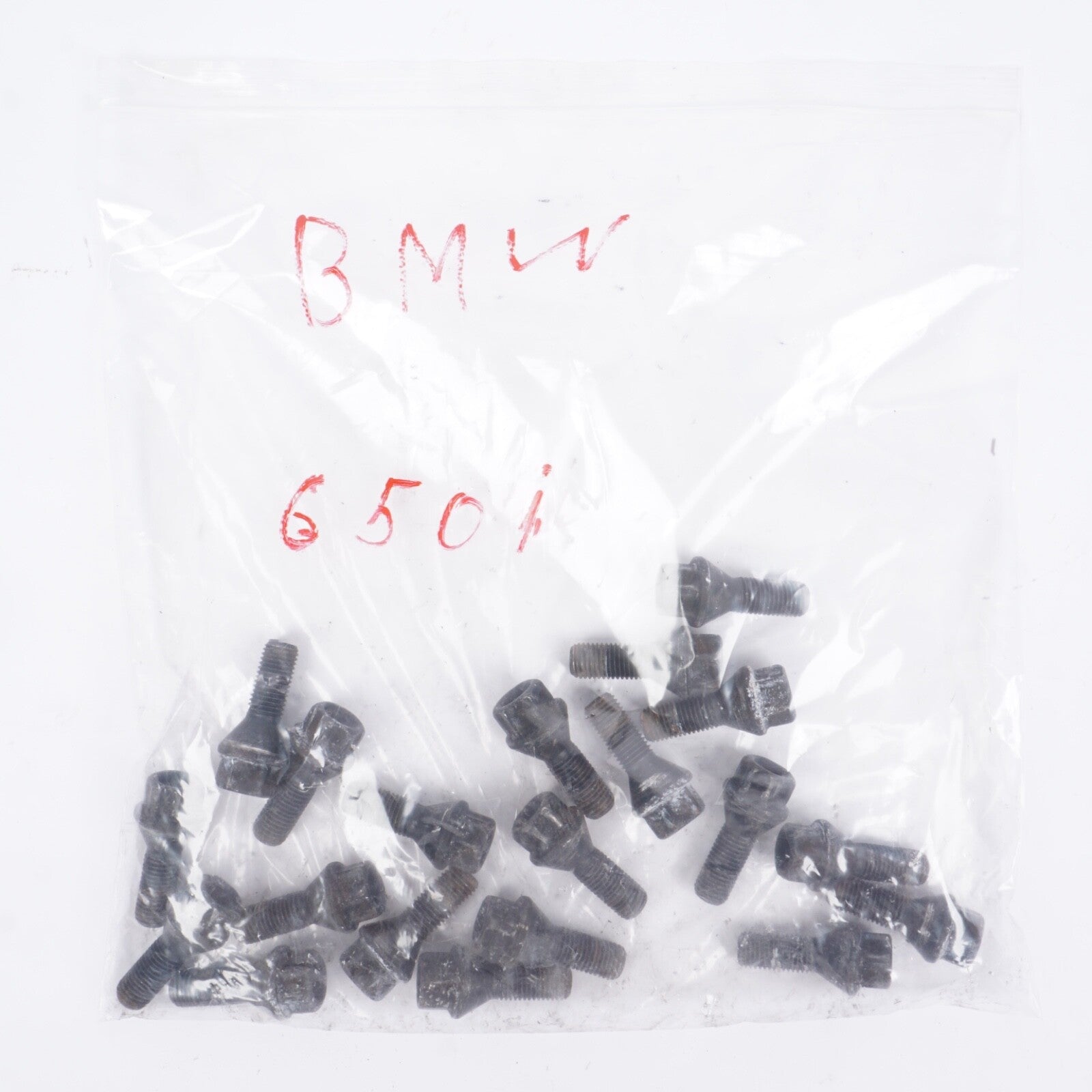 06 07 08 09 10 BMW 650i E63 WHEEL NUT LUG BOLT 20pcs OEM