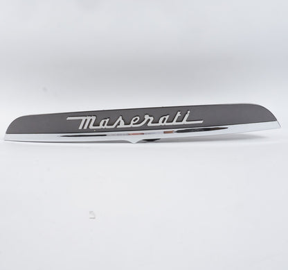 2014 - 2017 MASERATI GHIBLI LICENSE PLATE LIGHT TRUNK TRIM GARNISH MOULDING OEM