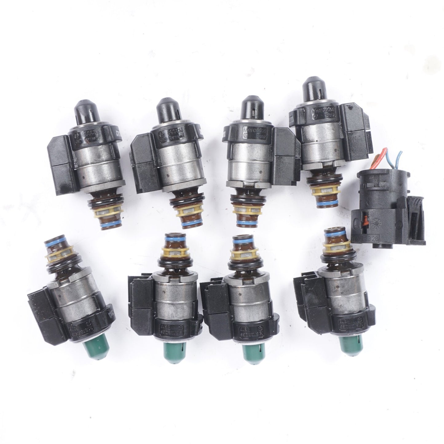 11-13 Mercedes CL550 S550  Automatic Transmission Gearbox Solenoid 8Pcs   OEM