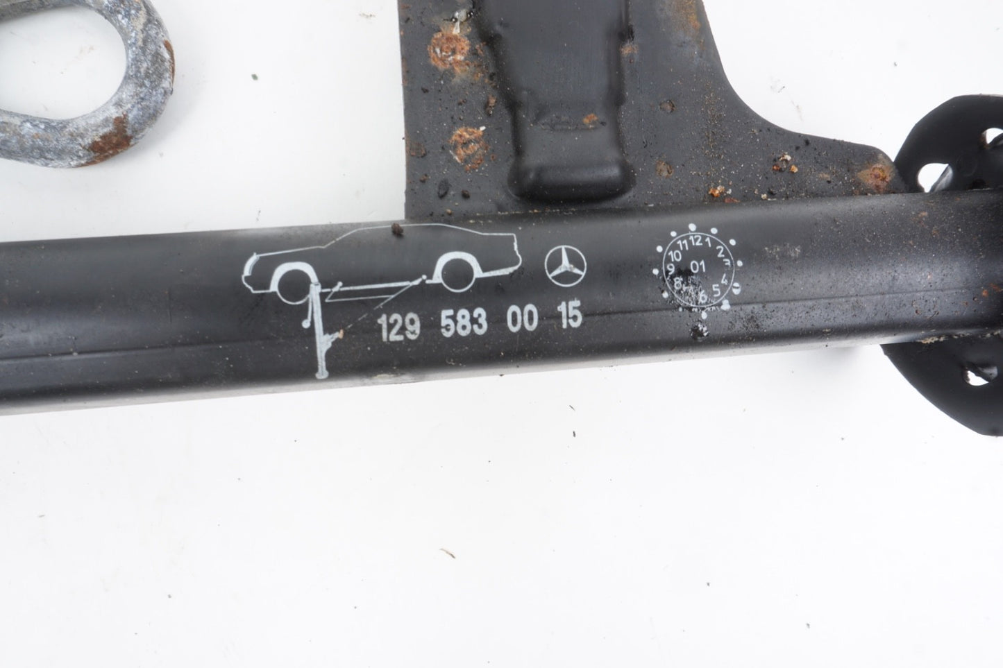 03-12 Mercedes SL500 SL55 AMG Emergency Spare Tire Jack Tool Kit A1295830015 Oem