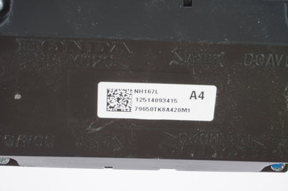 11 12 13 14 15 16 17 HONDA ODYSSEY  Rear Temperature Climate Heater A/c Control