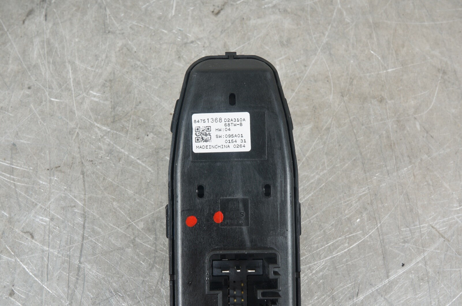 2020-2022 CADILLAC CT4 FRONT RIGHT PASSENGER SIDE DOOR WINDOW MASTER SWITCH OEM