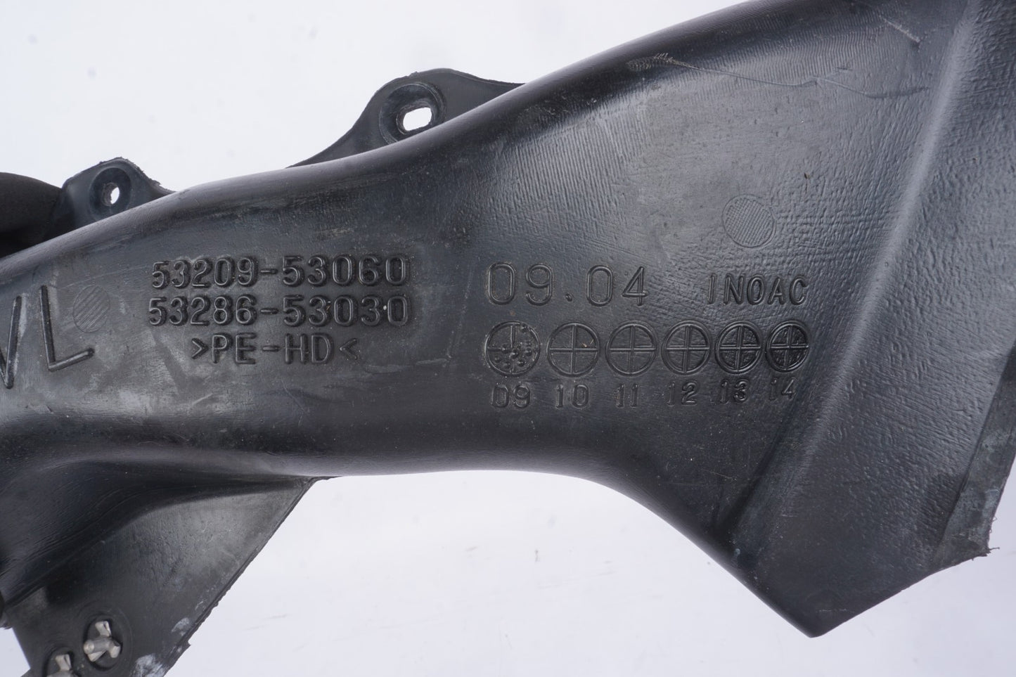 2010 - 2015 Lexus Is250 Is350 Convertible Left Driver Fender Brake Air Duct OEM