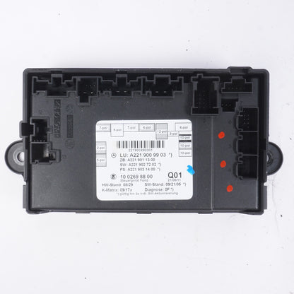 07-13 Mercedes W221 S550 S65 AMG Rear Door Control Module 2219009903 OEM