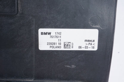 2016 - 2023 OEM BMW F39 F48 X1 X2 Radiator Cooling Fan Motor Shroud Assembly