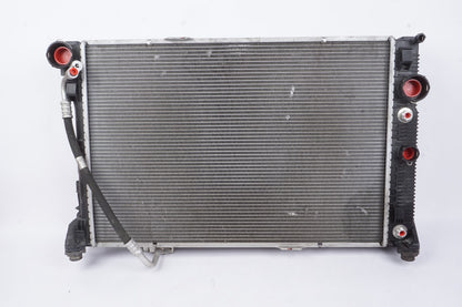 10-13 Mercedes W212 E350 Engine Coolant Radiator A C Condenser A2048305116 OEM
