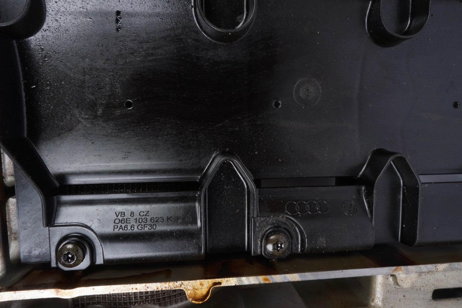 2012-2017 AUDI A6 S5 SQ5 (B8 8T C7 8R) 3.0L SUPER ENGINE UPPER MOTOR OIL PAN