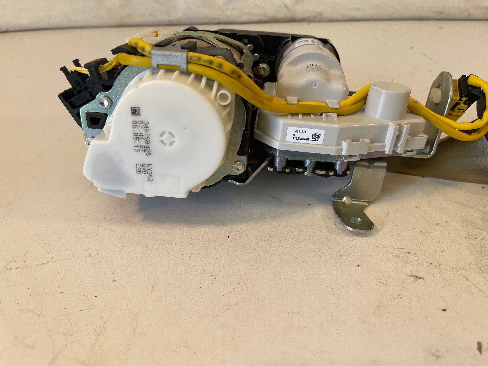 12 13 14 15 AUDI A6 FRONT RIGHT PASSENGER SEAT BELT RETRACTOR OEM