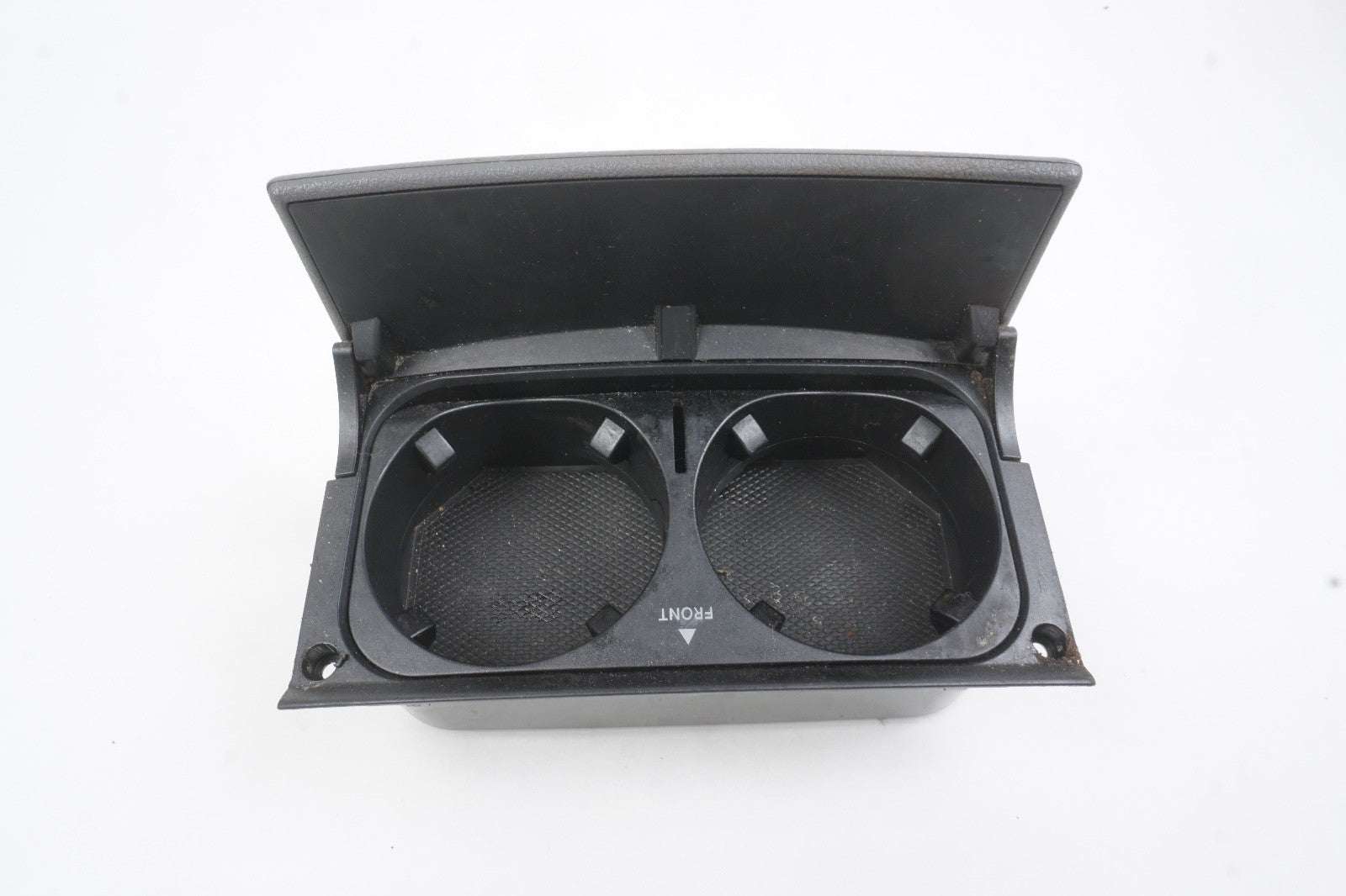 07-09 Mercedes W221 S600 S550  Center Console Cup Holder Cover Trim Black OEM