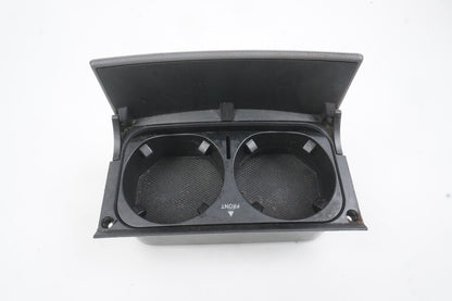 07-09 Mercedes W221 S600 S550  Center Console Cup Holder Cover Trim Black OEM