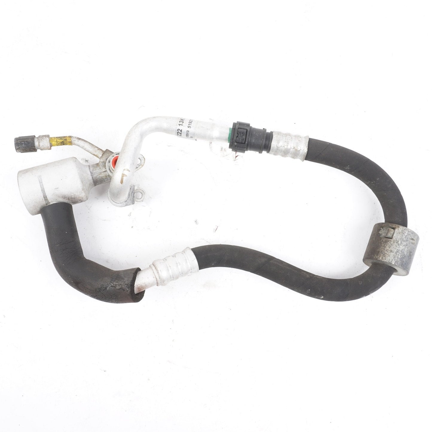 14 2014 fiat 500L ac suction line hose pipe a/c air conditioning 68201912AA oem