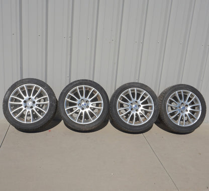 2007 - 2010 Volvo C70 Wheel 17x7.5" Aluminum Alloy 14-Spoke OEM 30633786 SET