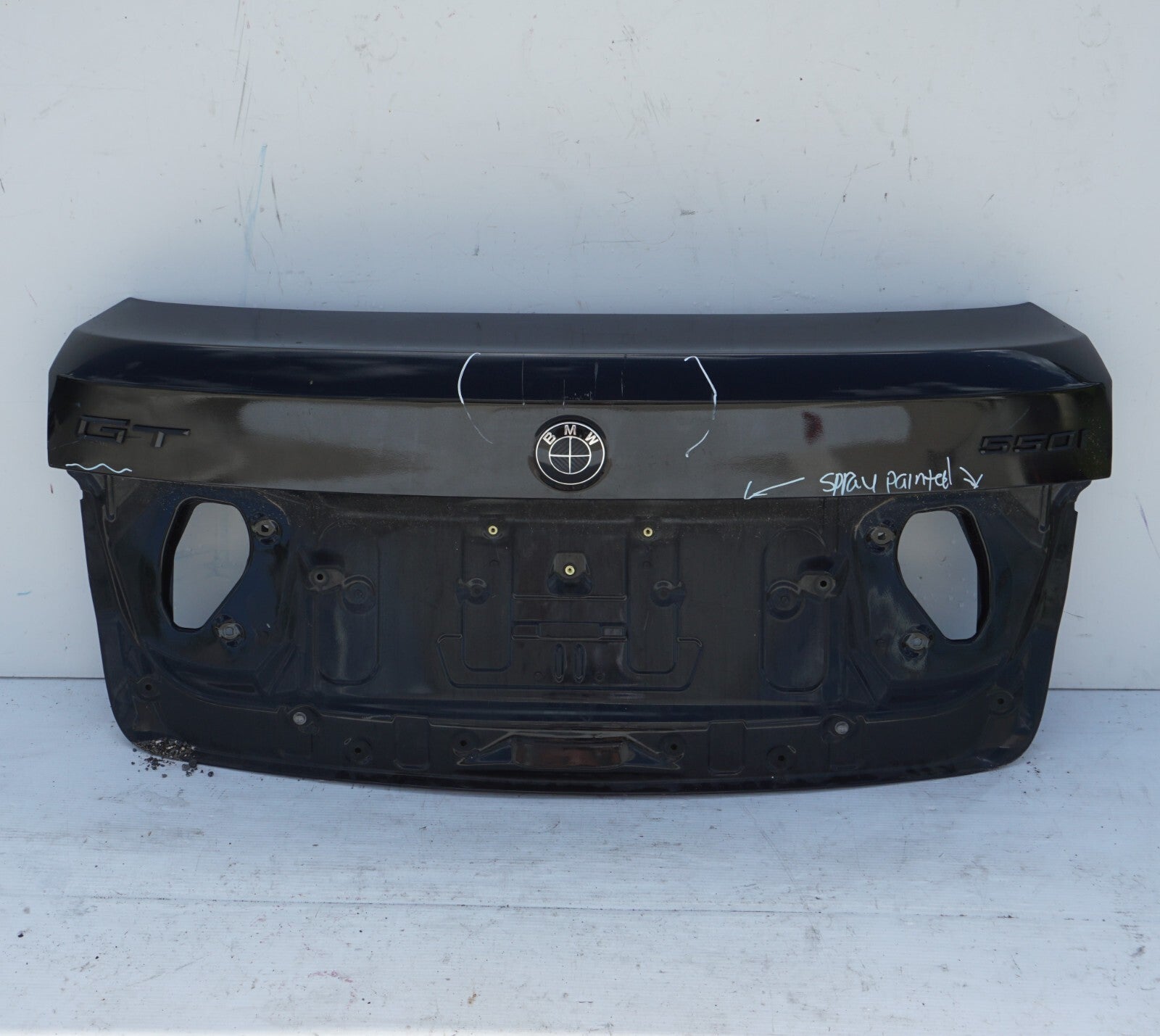 2010-2017 BMW 550I GT F07 REAR TRUNK LID LOWER HATCH TAILGATE OEM