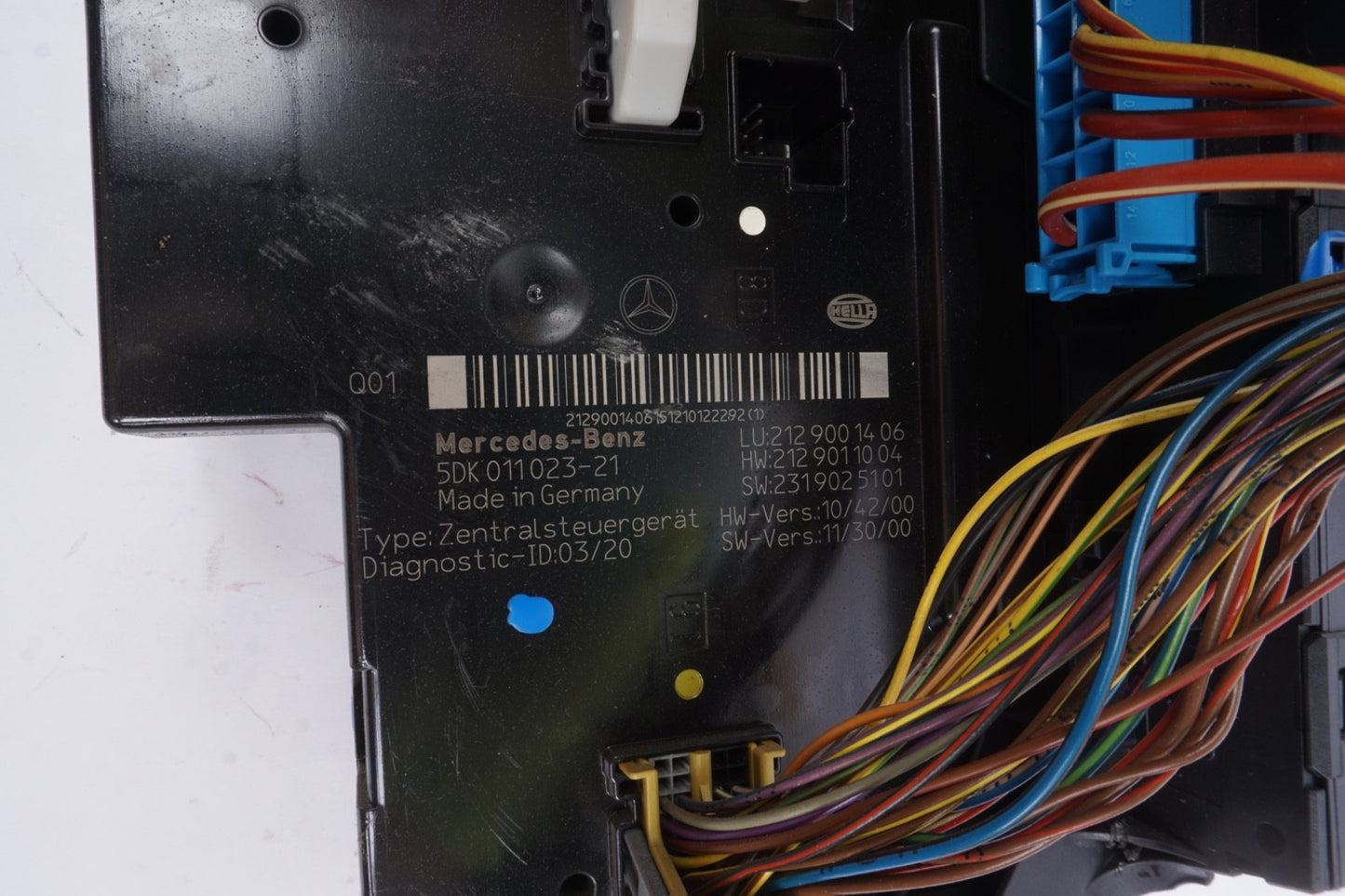 10-18 Mercedes W218 CLS63 AMG E350 Rear SAM Module Relay Fuse Box 2129005001 OEM