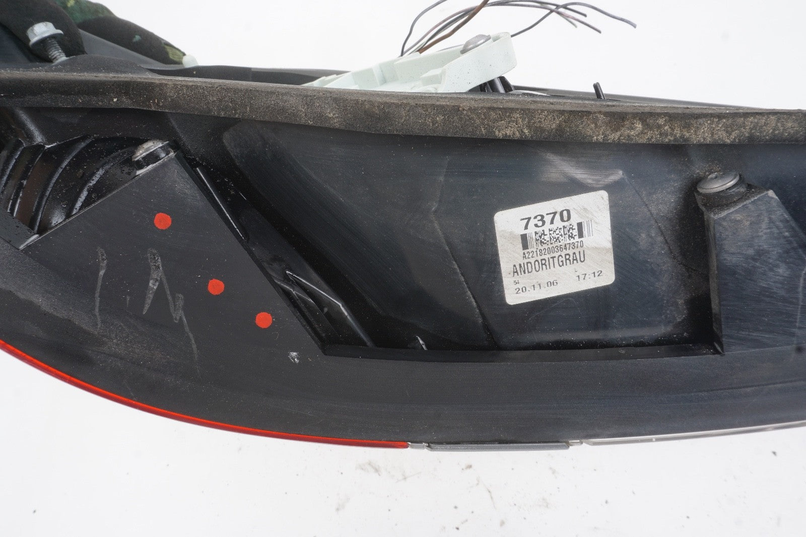 2007 - 2009 Mercedes W221 S550 S63 AMG Left Driver Side Tail Light Lamp OEM