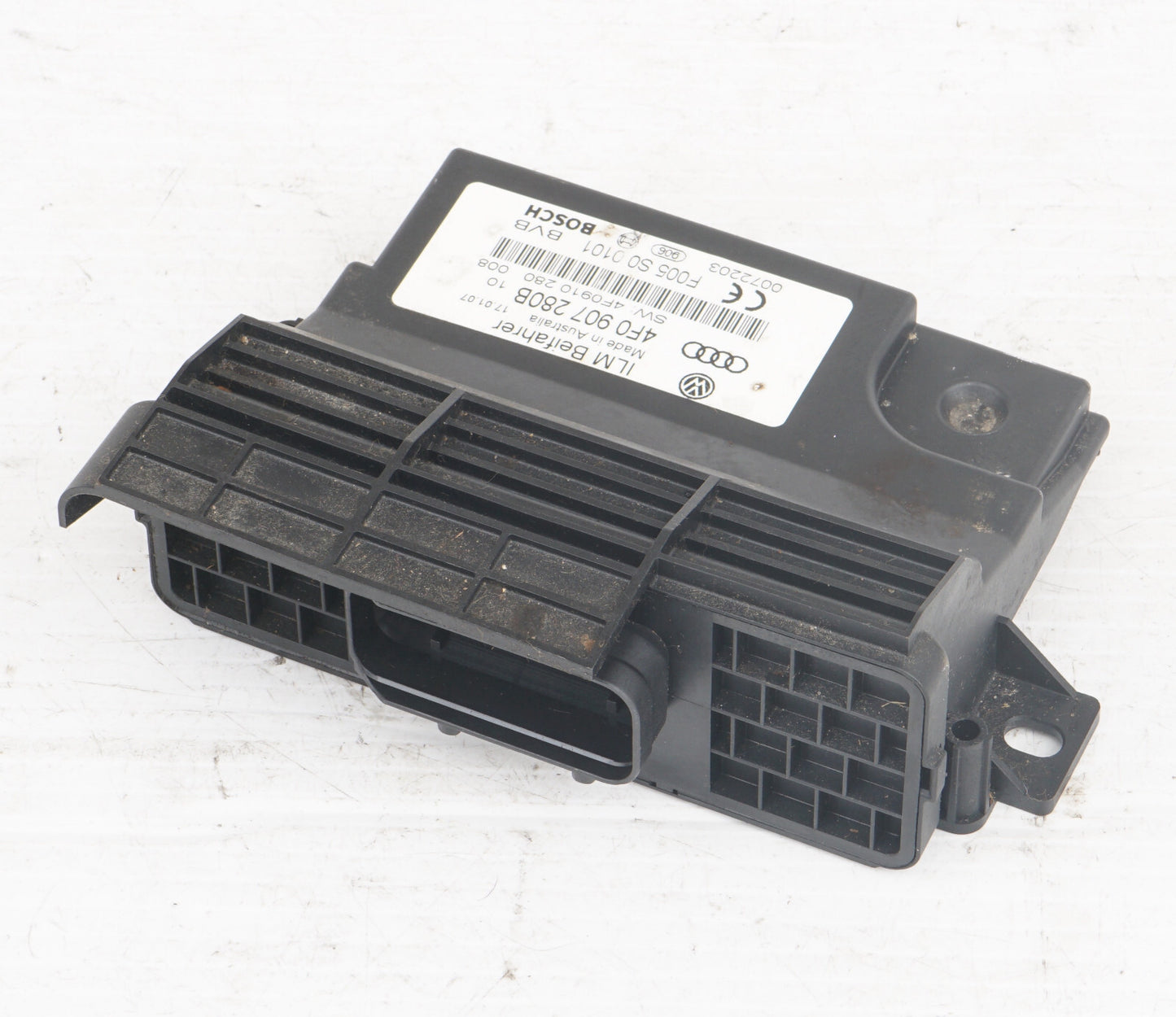 2007 - 2009 AUDI Q7 ONBOARD POWER SUPPLY CONTROL MODULE 4F0907280B OEM
