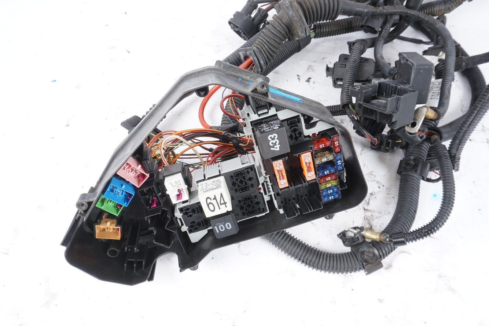 11-14 Porsche Cayenne 958 Engine Motor Wire Wiring Cable Harness OEM