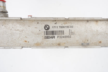 09-19 BMW 550i 650i 750i Left Driver Side Engine Oil Cooler Radiator 7806190 Oem