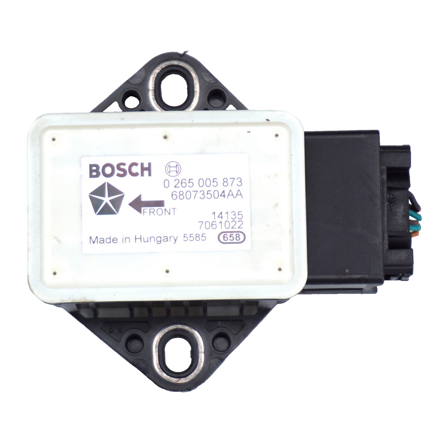 12 13 14 15 16 17 FIAT 500 YAW TURN RATE SENSOR MODULE UNIT 68073504AA OEM