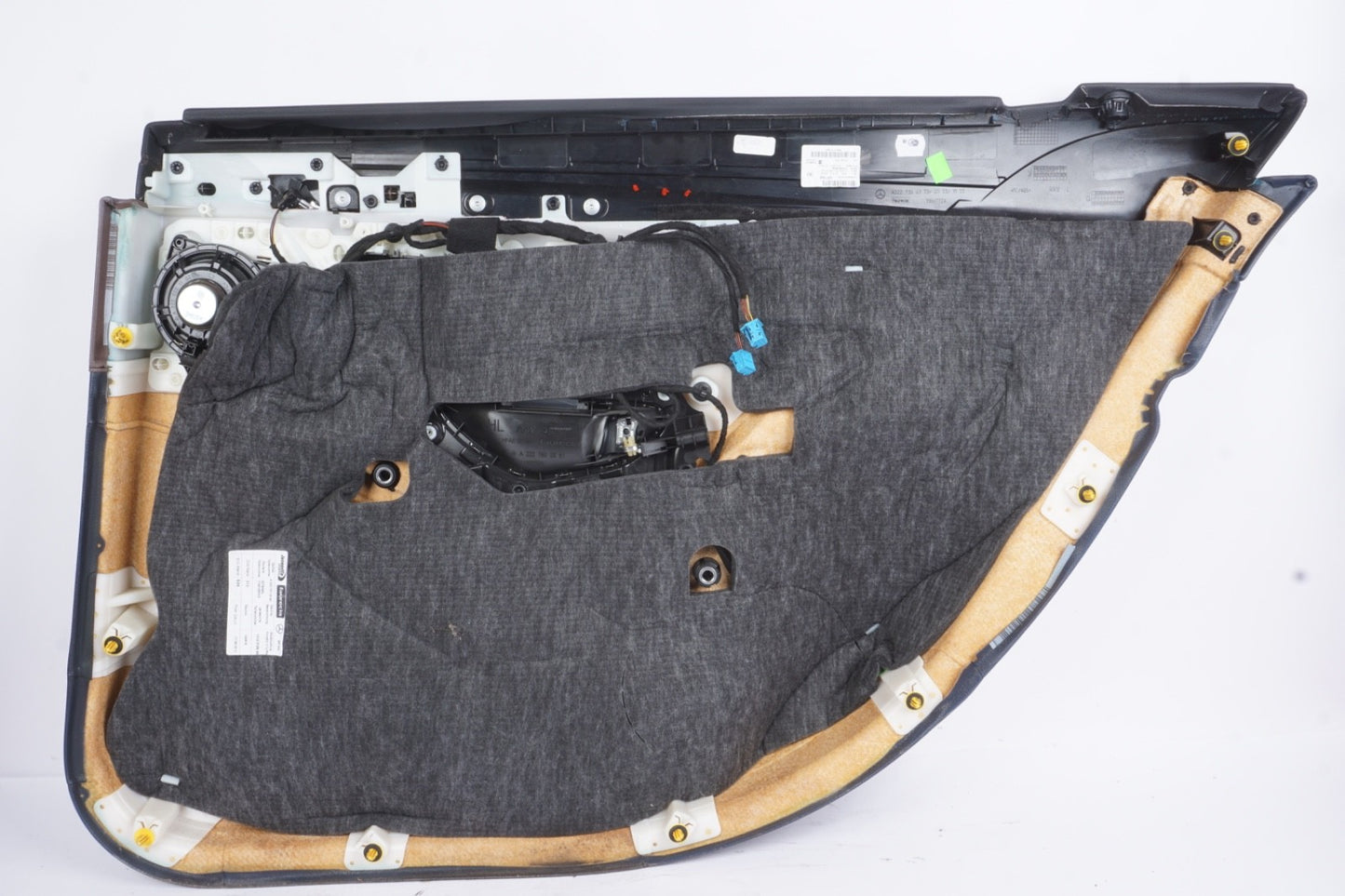 2014 - 2017 MERCEDES S550 W222 REAR LEFT DRIVER INTERIOR DOOR PANEL BLACK OEM